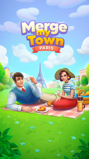 Merge My Town: Paris Screenshot 0