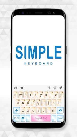 Simple Business Keyboard Background Screenshot 1