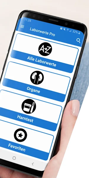 Laborwerte Pro 5 Screenshot 1