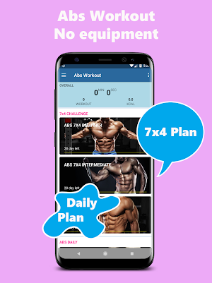 Six Pack Abs Workout- No equipment Home Workout screenshot 2