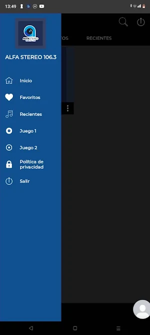 Alfa Stereo 106.3 Screenshot 2