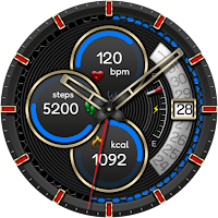 Analog RATUN URX10 Watch face