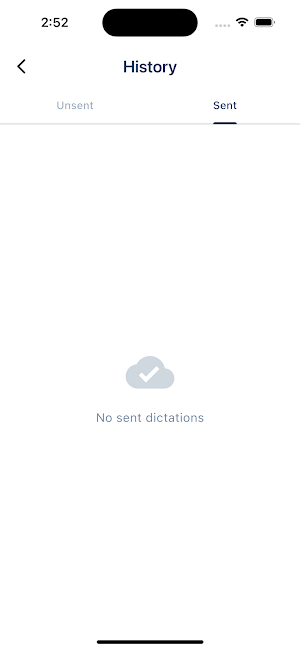 Secure E-Dictate Screenshot 2