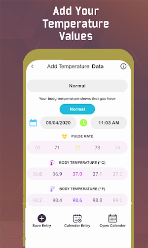 Thermometer For Fever - Body Temperature Screenshot 1