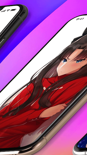 Anime Girl Wallpapers Live Screenshot 2