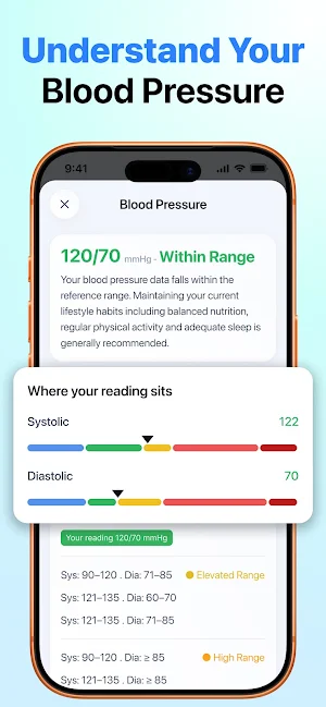 Artera: Blood Pressure App Log Screenshot 3