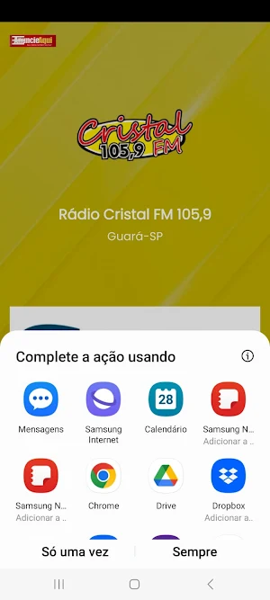 Rádio Cristal FM 105,9 Screenshot 0