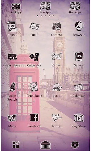 Cute Theme-London Afternoon- Screenshot 3