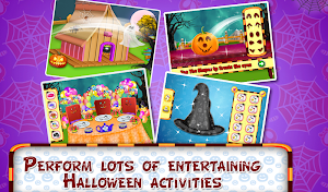 Halloween Home Decoration - Design your house Screenshot 3