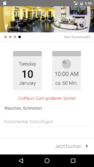 Zum goldenen Schnitt Screenshot 2