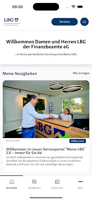 Meine LBG Screenshot 1