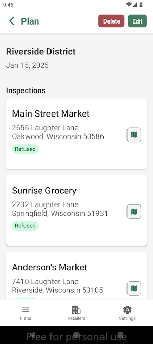 Inspector Mobile Screenshot 2
