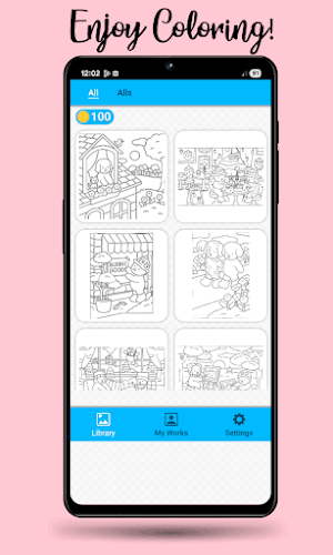 Bobbie Goods Coloring Game Screenshot 1