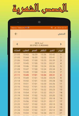 أوقات الصلاة و الآذان في مصر Screenshot 2