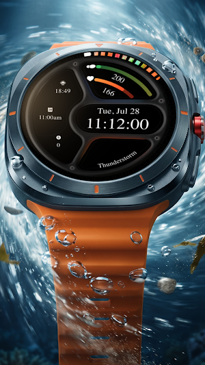 Aperture Digital Watch Face Screenshot 1