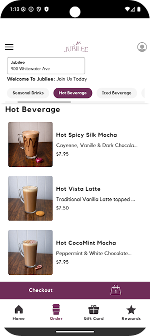 Jubilee Cafe Screenshot 2