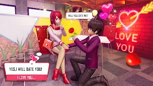 Anime Girl High School Love Screenshot 1