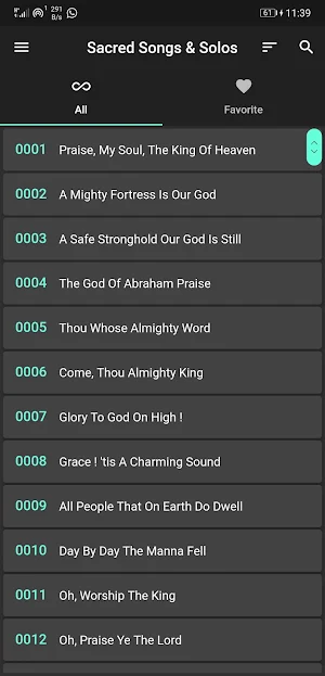 Sacred Songs & Solos Screenshot 3