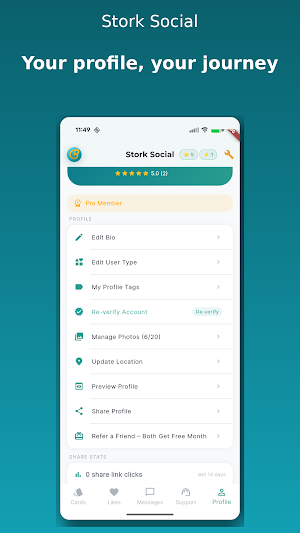 Stork Social: Sperm Donor App Screenshot 3