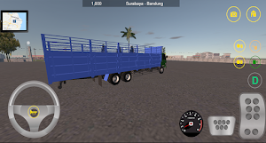 Long Chassis Truck Driving Sim Screenshot 3