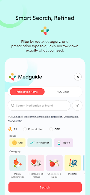 Medguide: FDA Drug Reference Screenshot 2