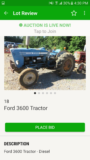 BC Auctions Screenshot 2
