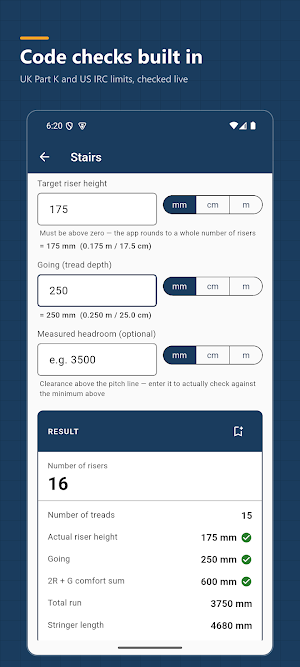 Construction Calc Screenshot 0