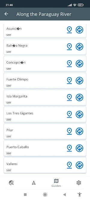 Paraguay Offline Map Screenshot 3