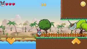 Super Bunny: Bunny Jump game Screenshot 1