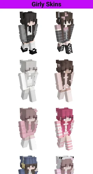 Girly Skins For Minecraft Screenshot 1