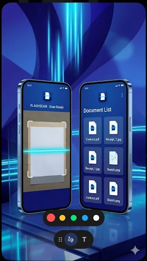 FlashScan : PDF Scanner Rapide Screenshot 0