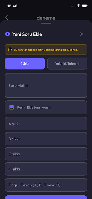 Premium Bilgi Yarışması Screenshot 3