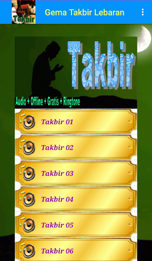 Gema Takbir Lebaran | Offline + Ringtone Screenshot 2