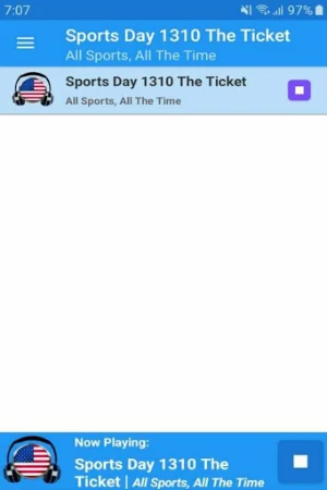 Sports Day 1310 The Ticket Radio App AM USA Free Screenshot 0