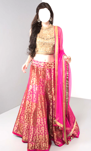 Lehenga Choli Photo Editor Screenshot 2