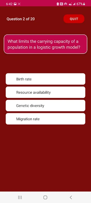 Biology Past Questions Answers Screenshot 2