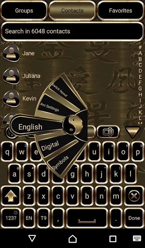 Ying Yang Go Keyboard theme Screenshot 0