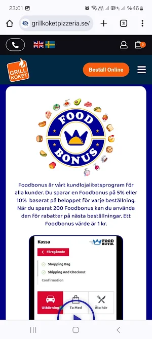Grill Köket Pizzeria Screenshot 2