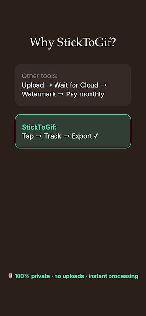 StickToGif GIF Sticker Tracker Screenshot 3
