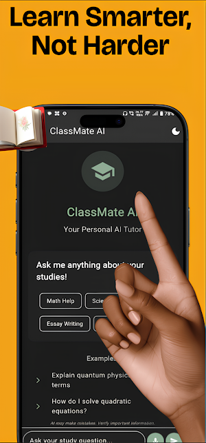 ClassMate - Personal AI Tutor Screenshot 1