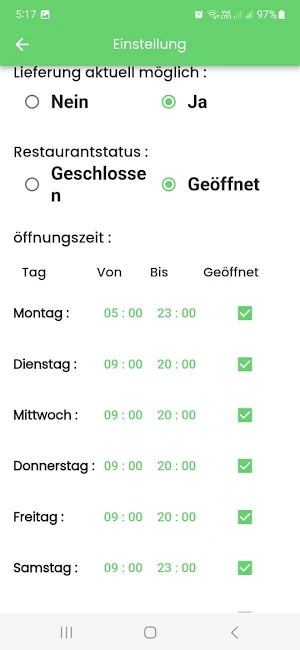 Bestellhalal - Partnerapp Screenshot 2