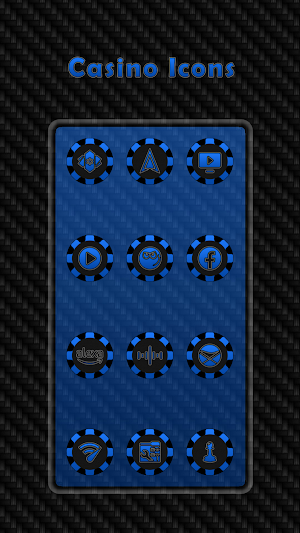 Casino - Blue Icons Screenshot 3