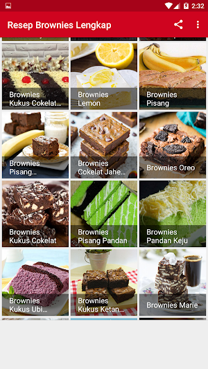 Resep Brownies Lengkap Screenshot 3