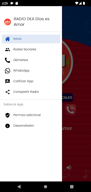 RADIO DEA Dios es Amor Screenshot 2
