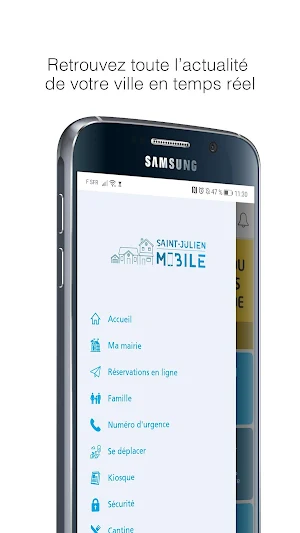 Saint-Julien Mobile Screenshot 0