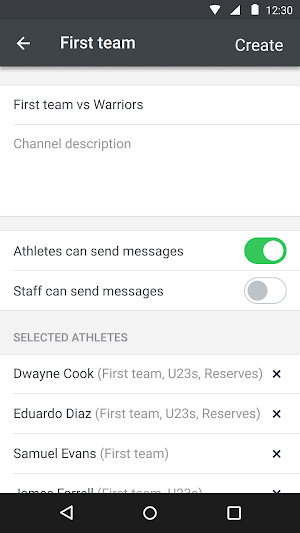 Kitman Labs Coach Screenshot 1