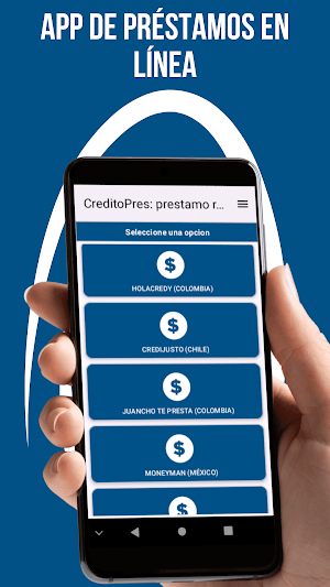 CreditoPres: prestamo rapido Screenshot 1