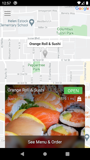 Orange Roll & Sushi Screenshot 1