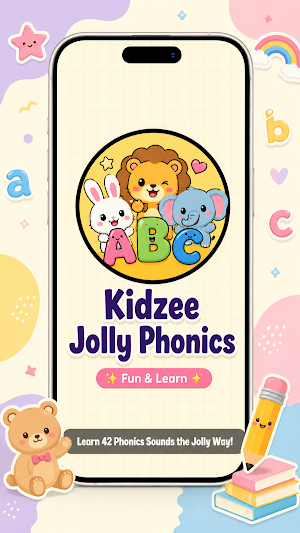 Kidzee Jolly Phonics:Kids Read Screenshot 1