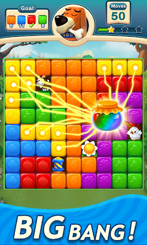 Fruit Cubes Blast - Tap Puzzle Screenshot 2